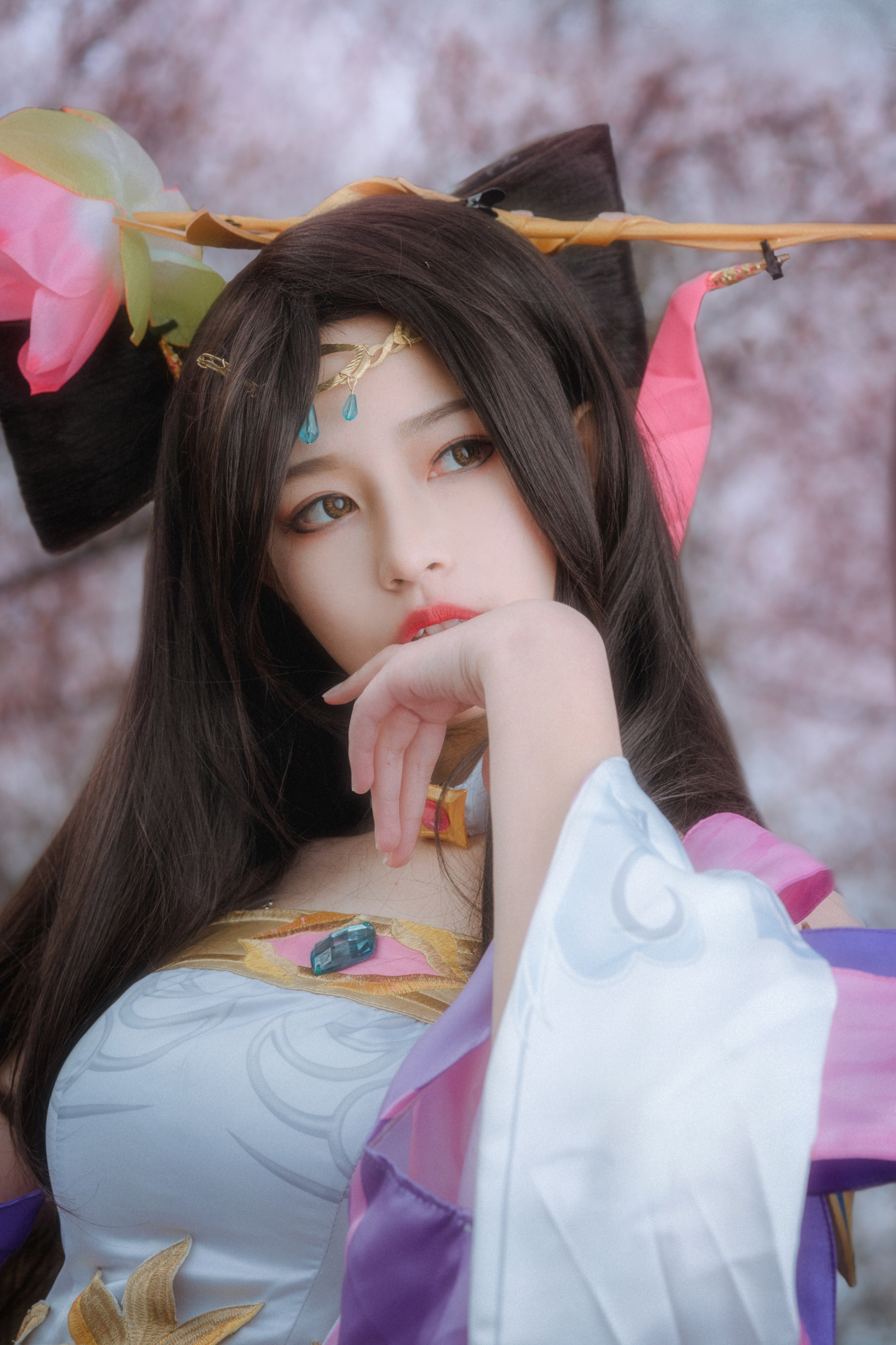 az想欣赏妾身的舞姿吗 王者荣耀貂蝉cosplay