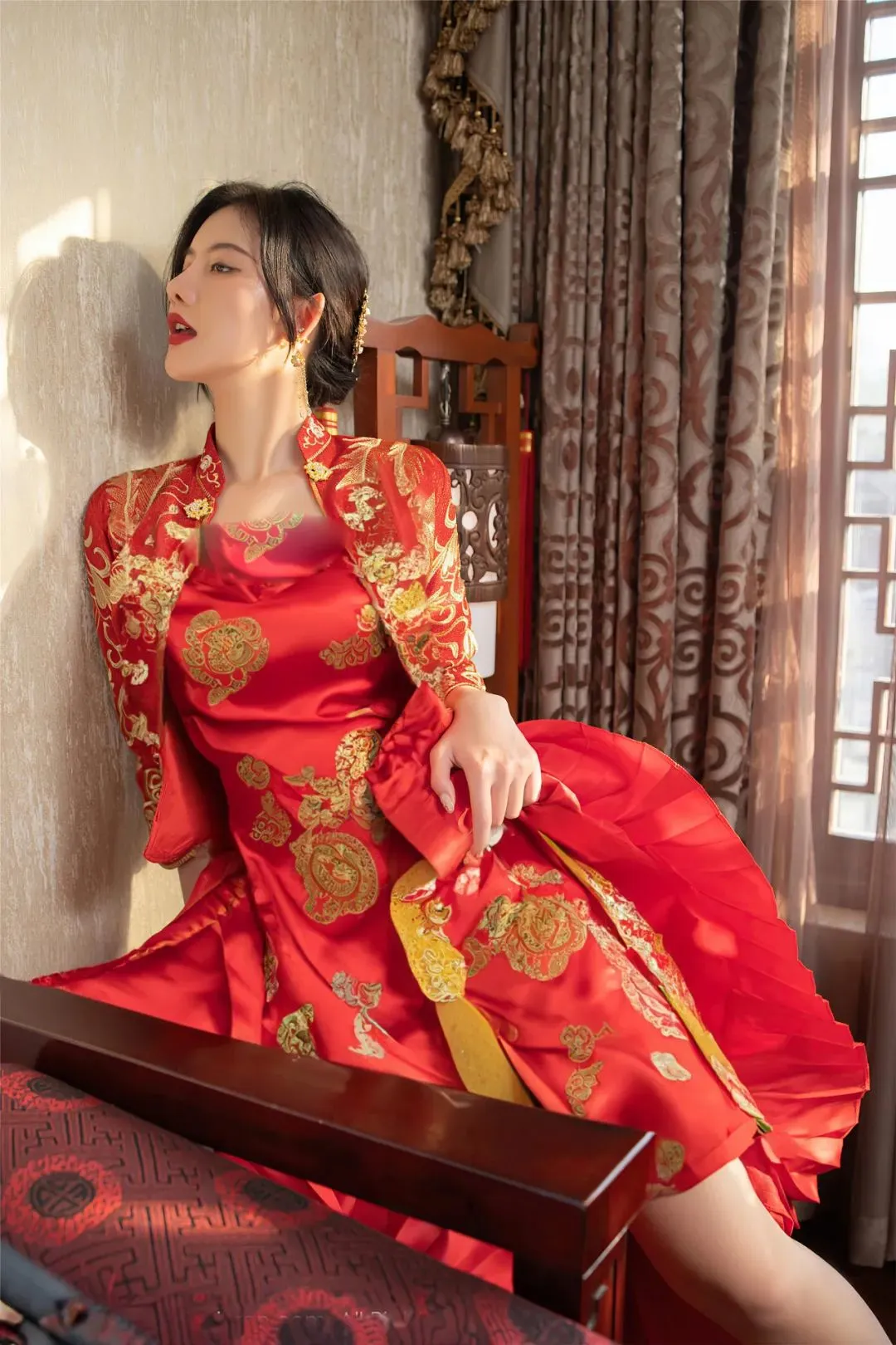 秀人集模特写真:阿朱,美丽新娘「摄影评测与赏析」 | 黑料正能量