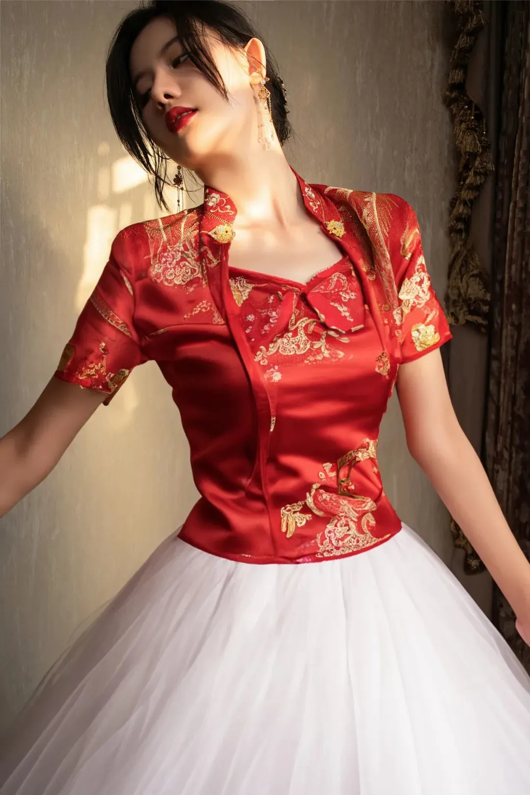 秀人集模特写真:阿朱,美丽新娘「摄影评测与赏析」 | 黑料正能量