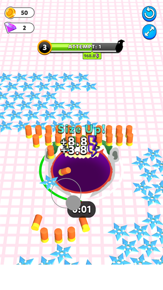 疯狂黑洞小游戏手机版免费下载-疯狂黑洞手游官方正版下载(AttackHole) v1.16.1安卓版