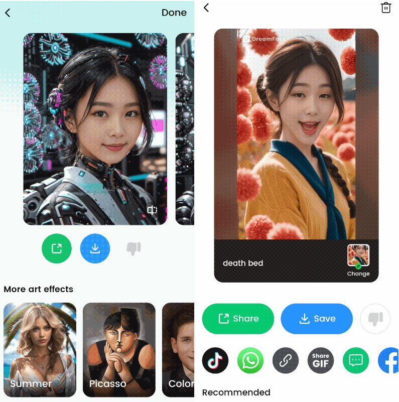 Dream Face 3.1.2 AI照片动画师 让人像图片动起来!